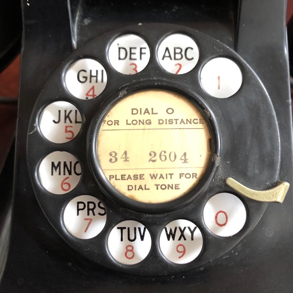 Retro Western Electric Co. Dial Rotary Telephone - Picture 2 of 9
